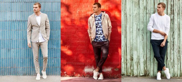 Valveutunut mies säästää luontoa pukeutumalla tyylikkäästi