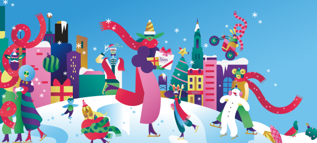 Taiteilija Kiehl’sin joulumaailman <br>takana