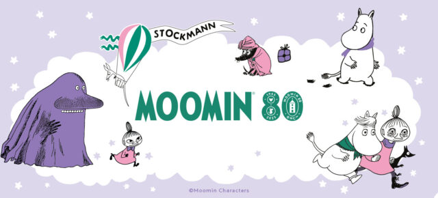 Stockmannin satuikkuna juhlistaa Muumien 80 vuotta